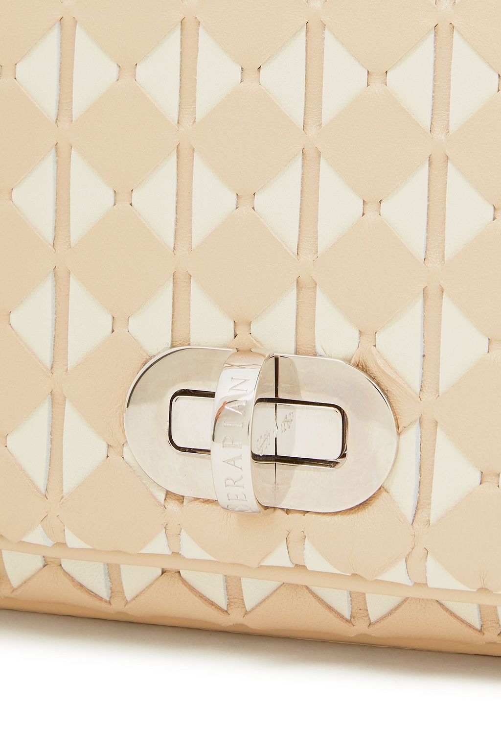 SERAPIAN Mosaico leather shoulder bag