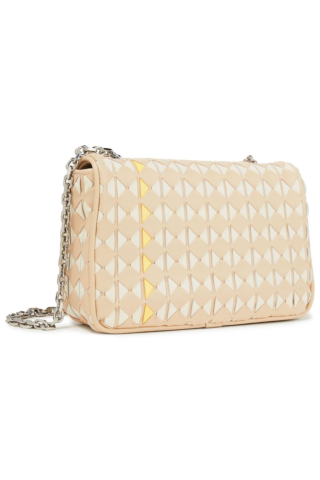 SERAPIAN Mosaico leather shoulder bag