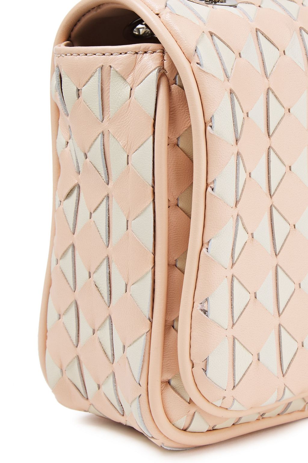 SERAPIAN Mosaico leather shoulder bag