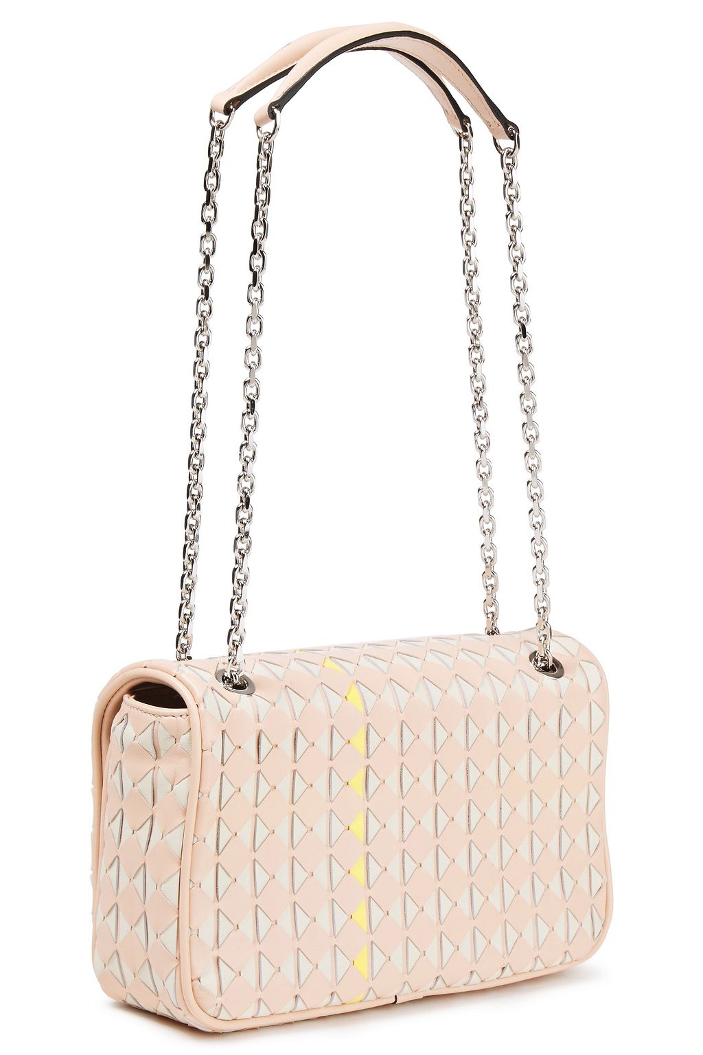 SERAPIAN Mosaico leather shoulder bag
