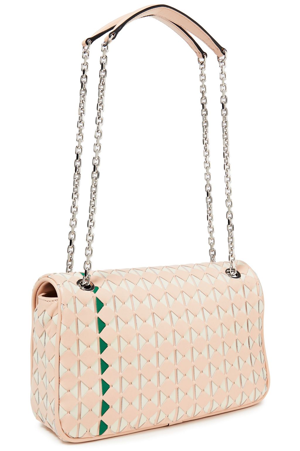 SERAPIAN Mosaico leather shoulder bag