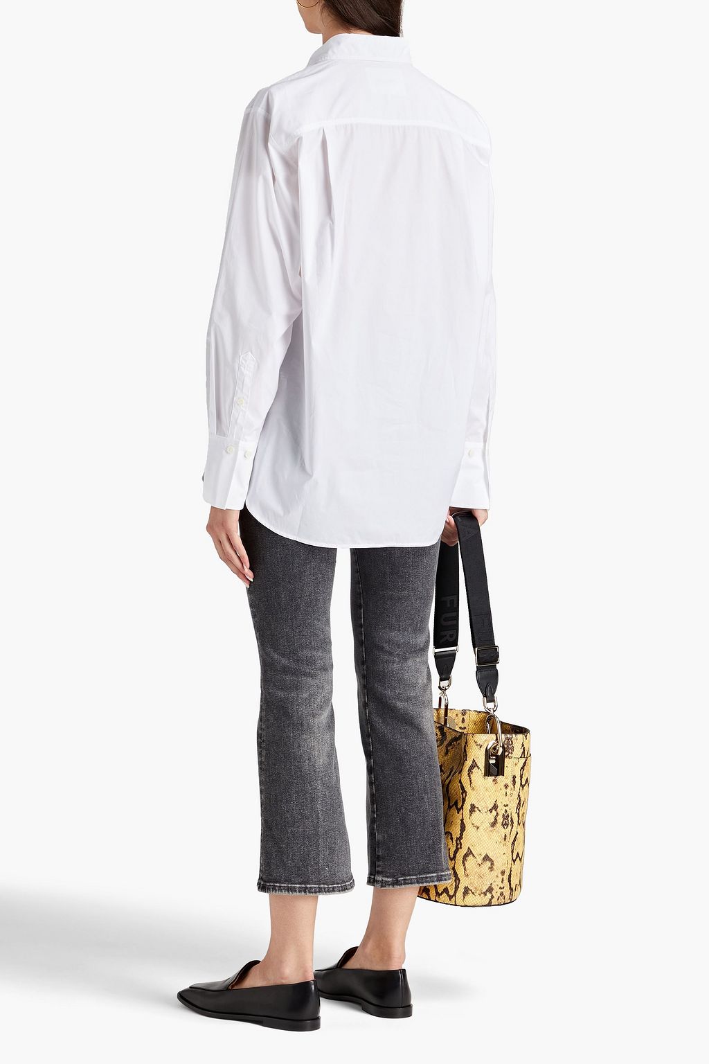 FRAME Organic cotton-poplin shirt