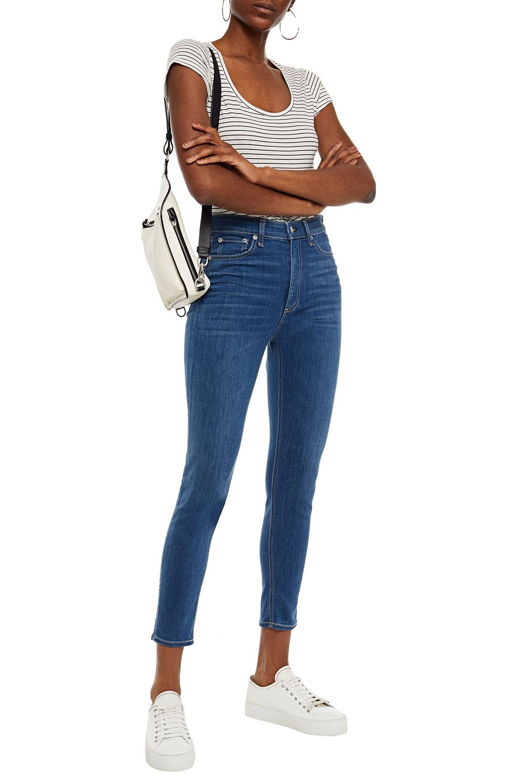 RAG & BONE Nina cropped high-rise skinny jeans