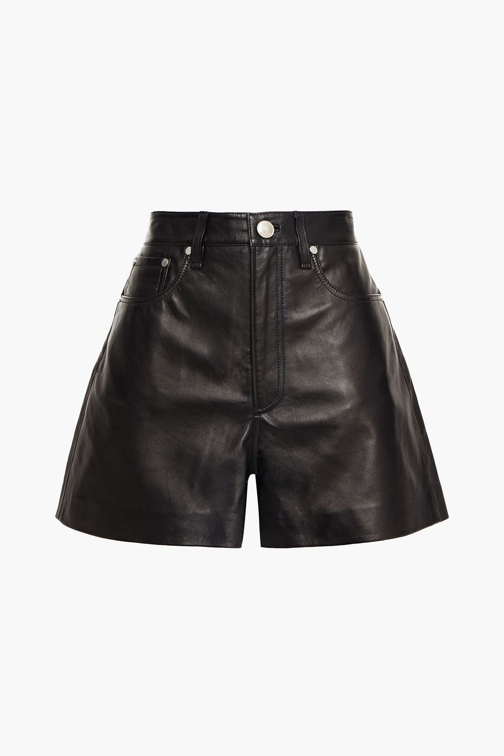 Black Leather shorts | Sale up to 70 