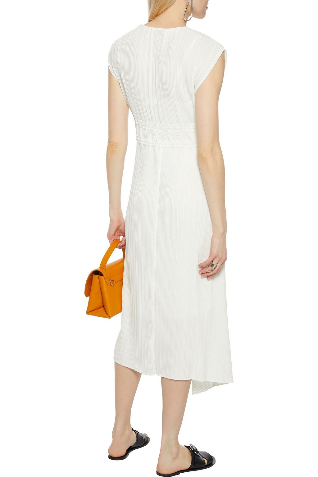 3.1 PHILLIP LIM Pleated floral-print crepe midi dress