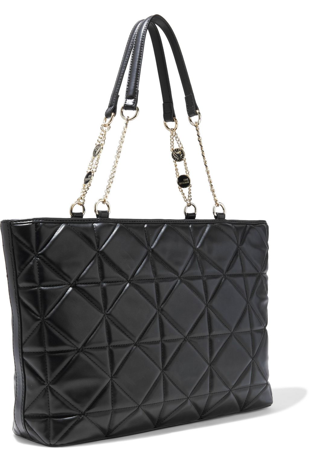 LOVE MOSCHINO Quilted faux leather tote