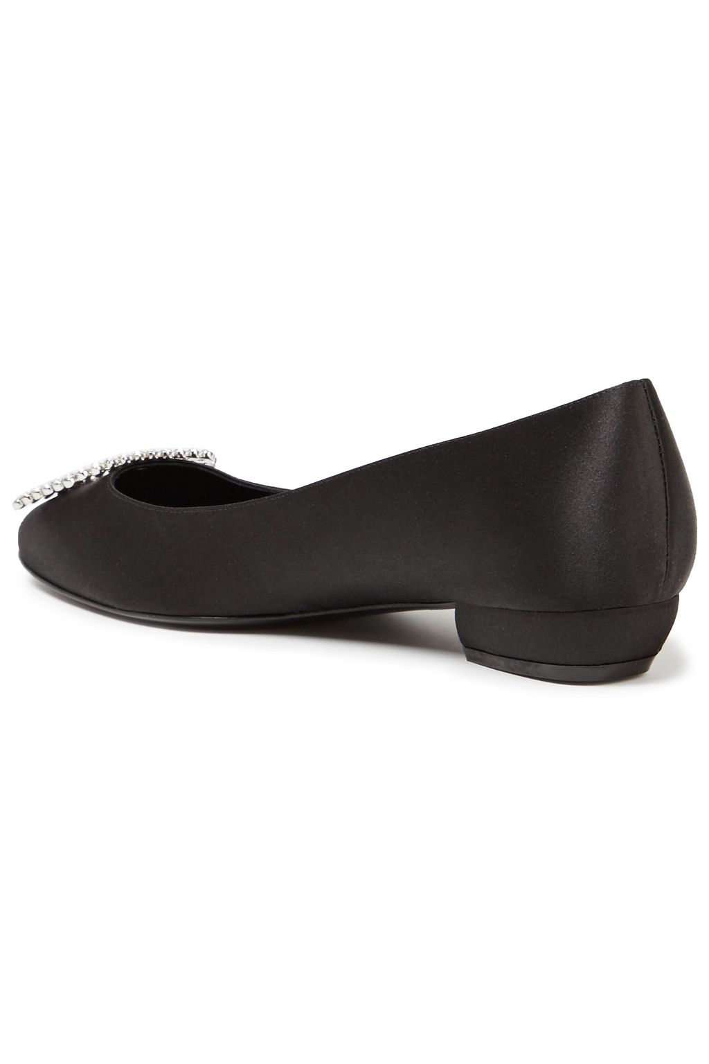 ROGER VIVIER Vertigo Diadem 装飾付き サテン バレエシューズ