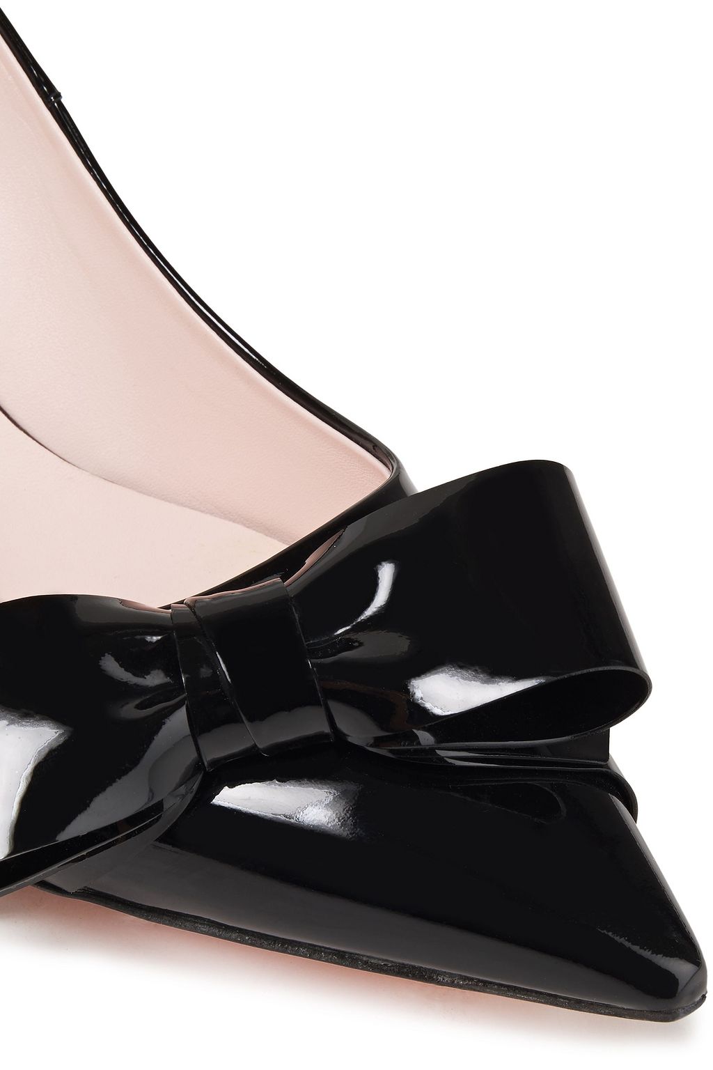 ROGER VIVIER Viv Bow patent-leather pumps
