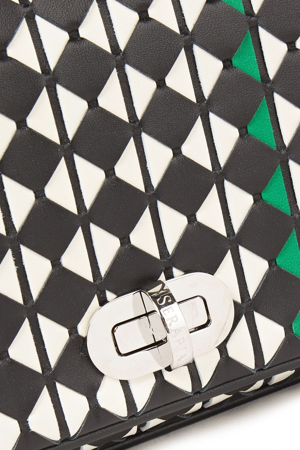 SERAPIAN Mosaico leather shoulder bag