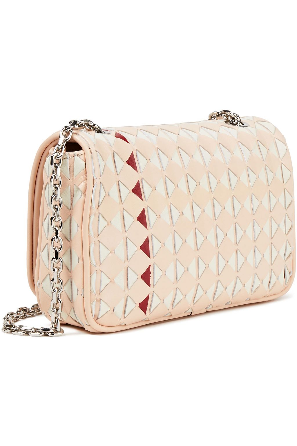 SERAPIAN Mosaico leather shoulder bag
