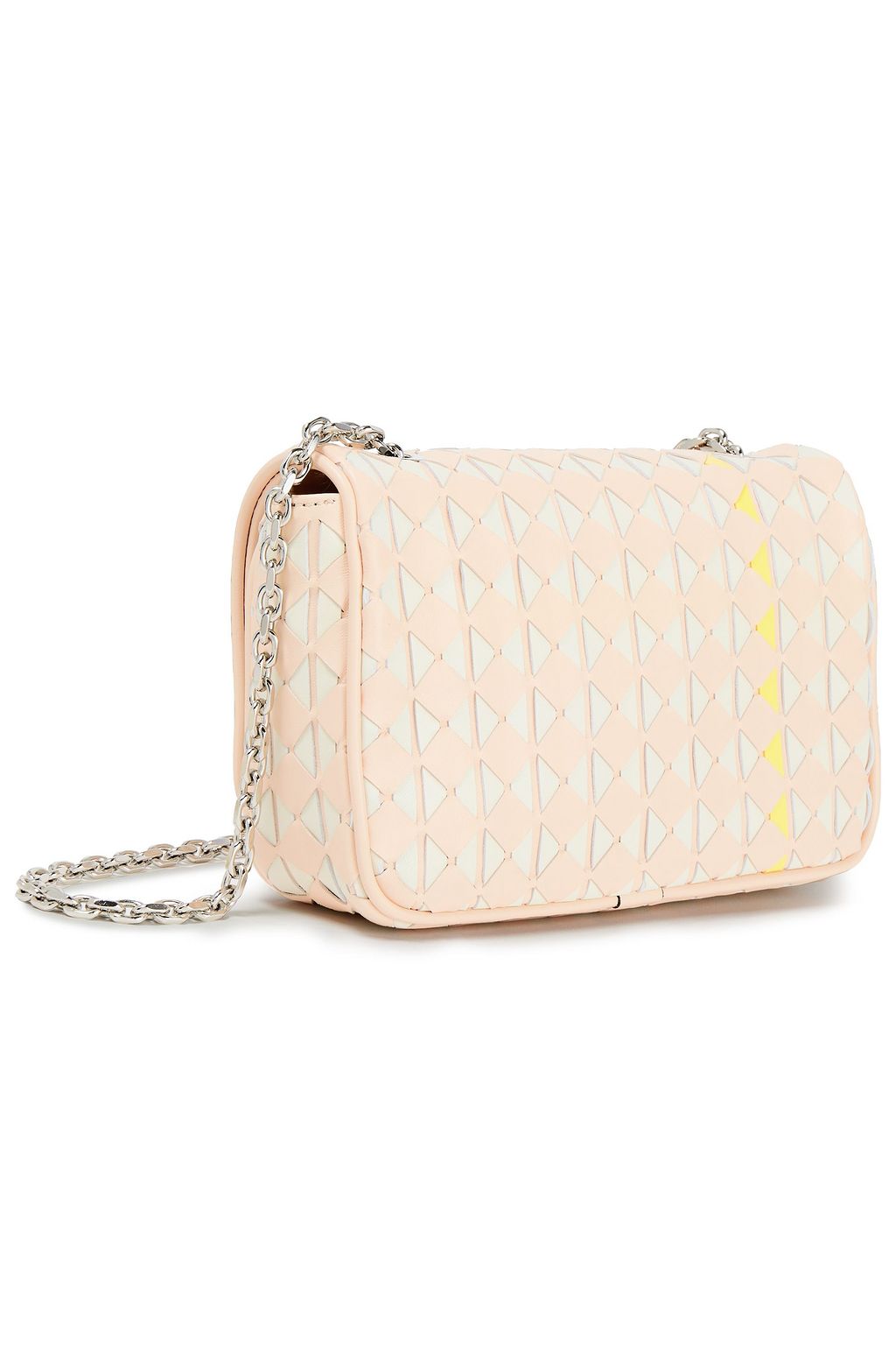SERAPIAN Mosaico leather shoulder bag