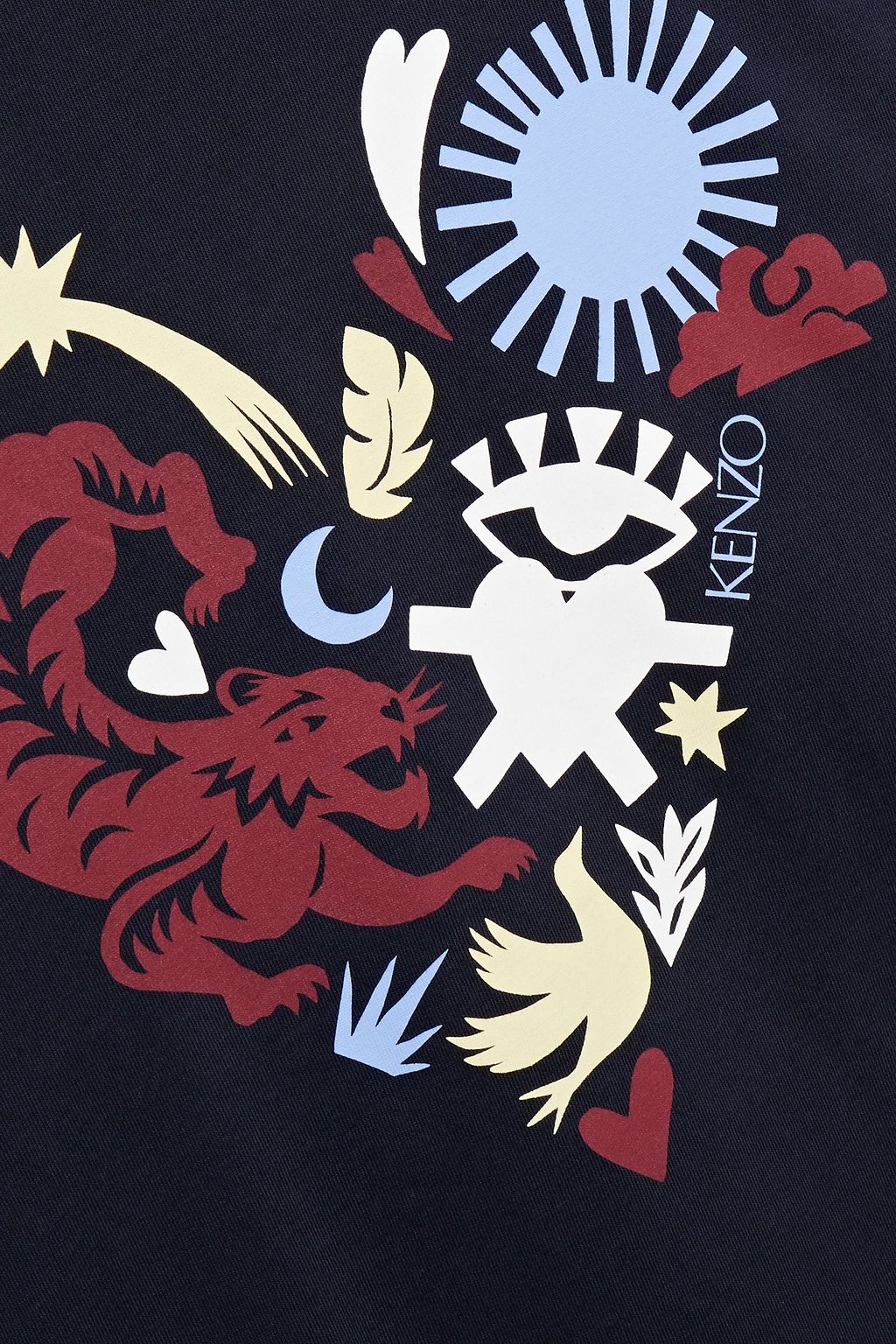 KENZO Printed cotton-jersey T-shirt