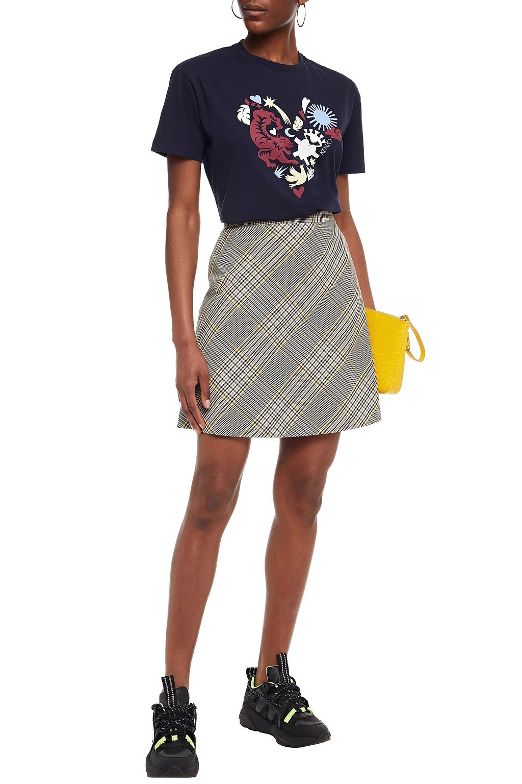 KENZO Printed cotton-jersey T-shirt