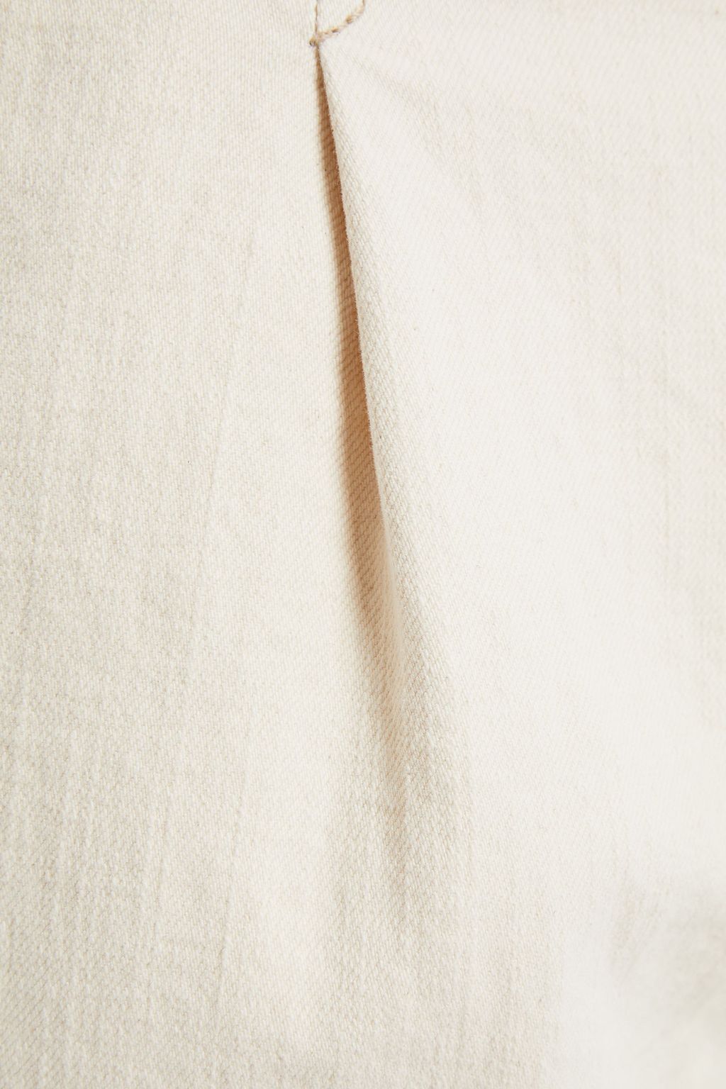 BRUNELLO CUCINELLI Distressed high-rise wide-leg jeans