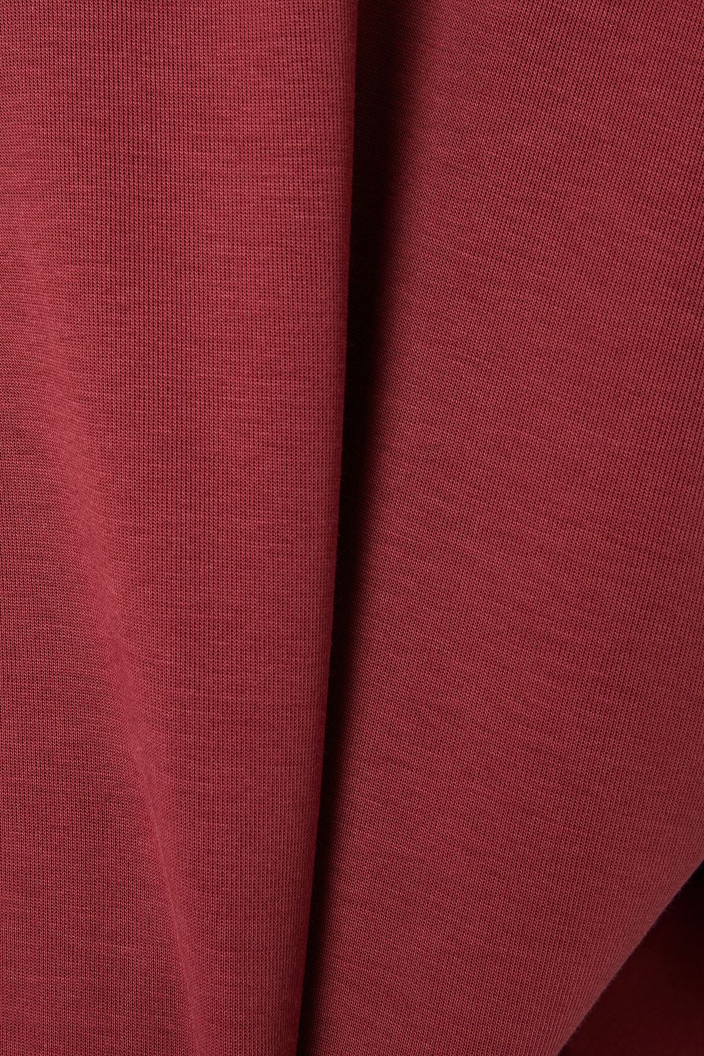ADIDAS Striped French cotton-blend terry sweatshirt