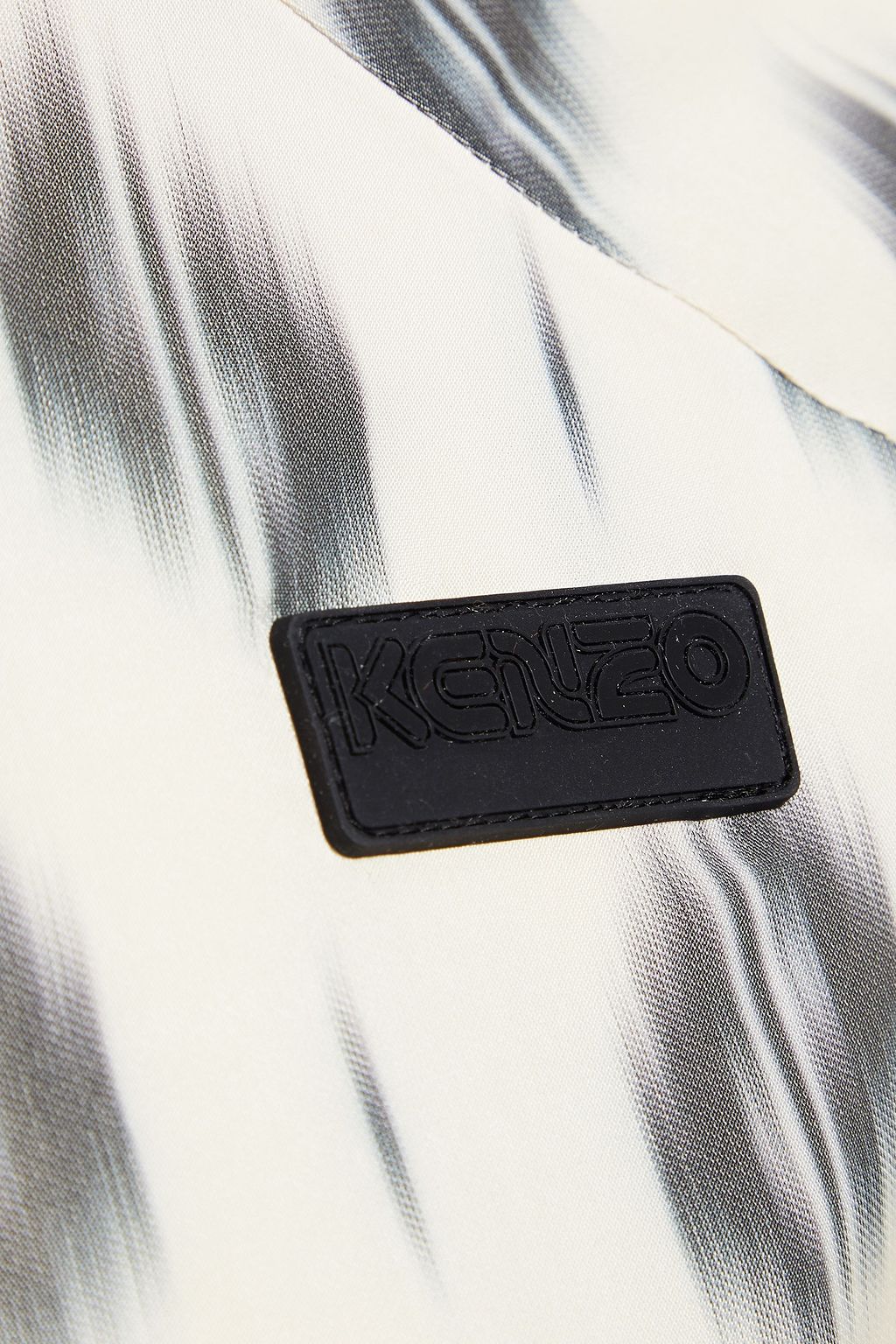 KENZO Appliquéd printed crepe bomber jacket