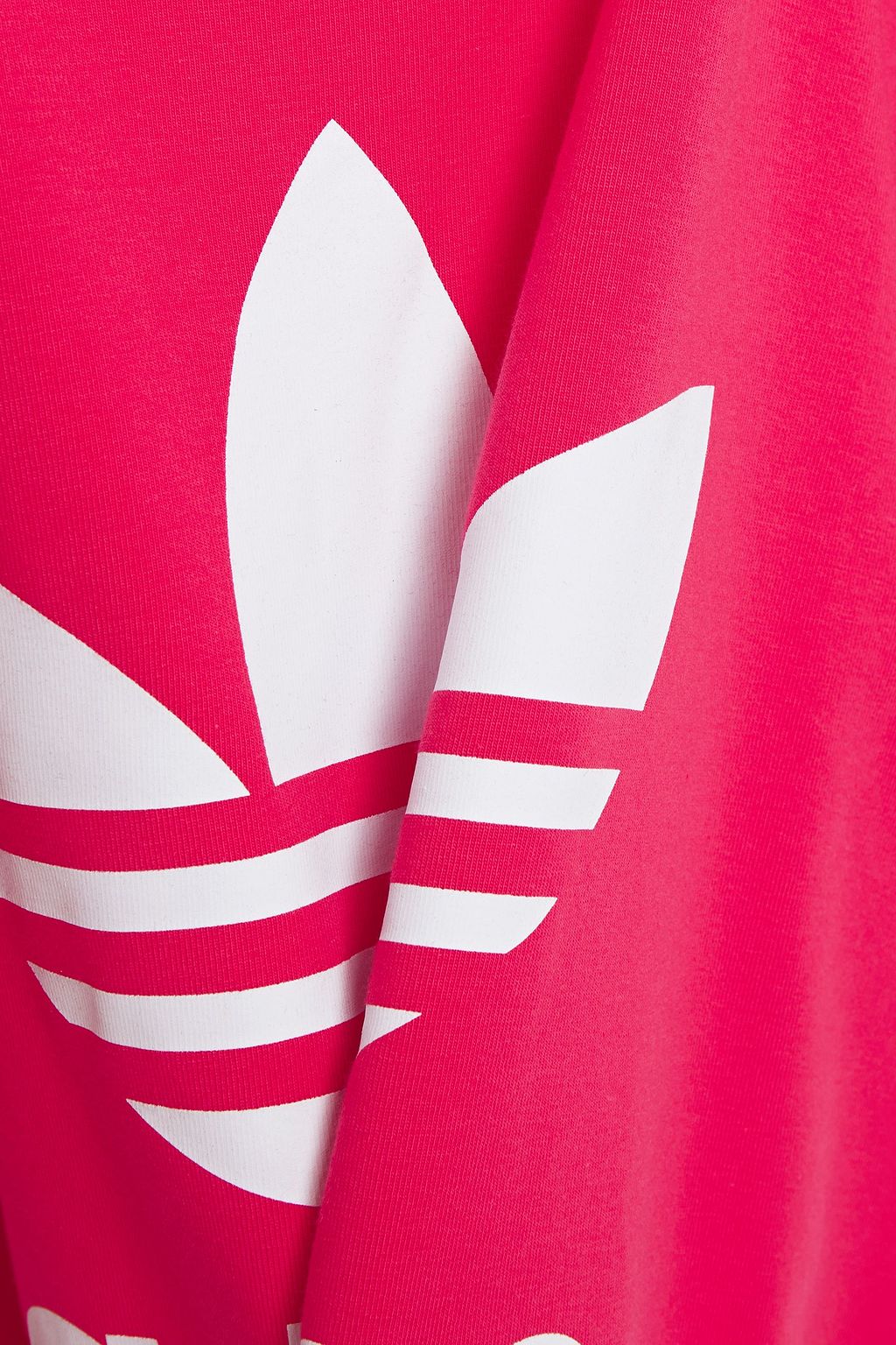 ADIDAS ORIGINALS Printed stretch-cotton jersey T-shirt