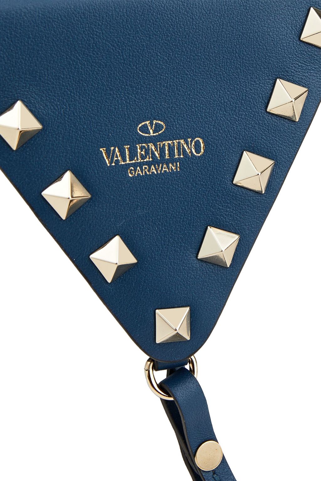 VALENTINO GARAVANI Rockstud leather cardholder