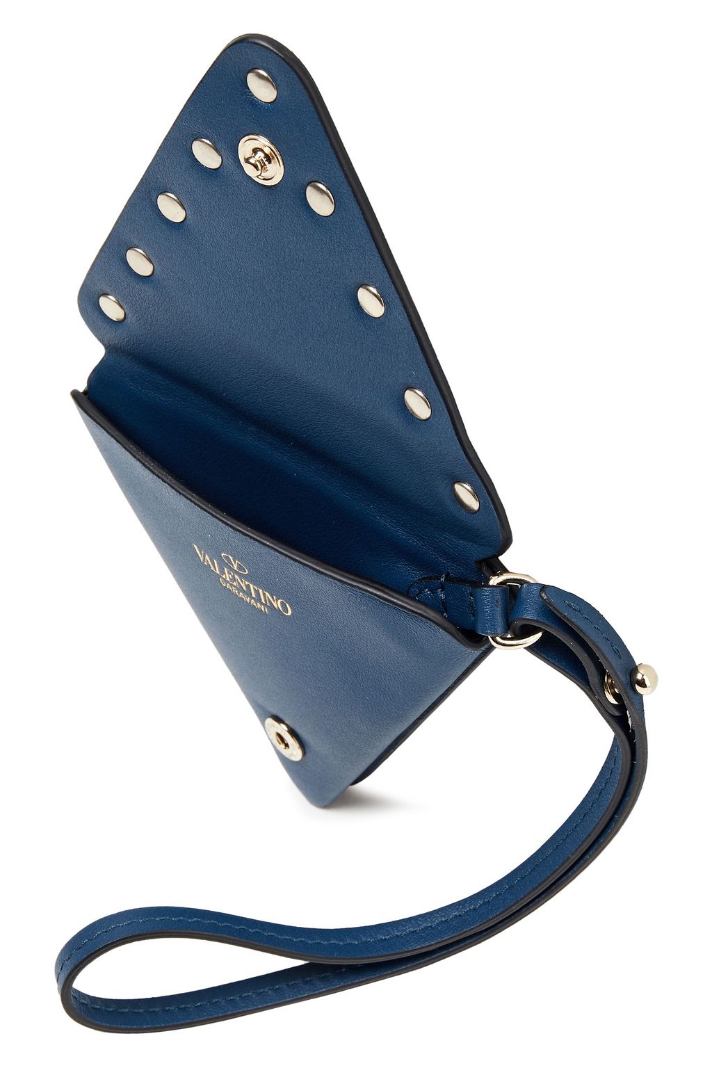 VALENTINO GARAVANI Rockstud leather cardholder