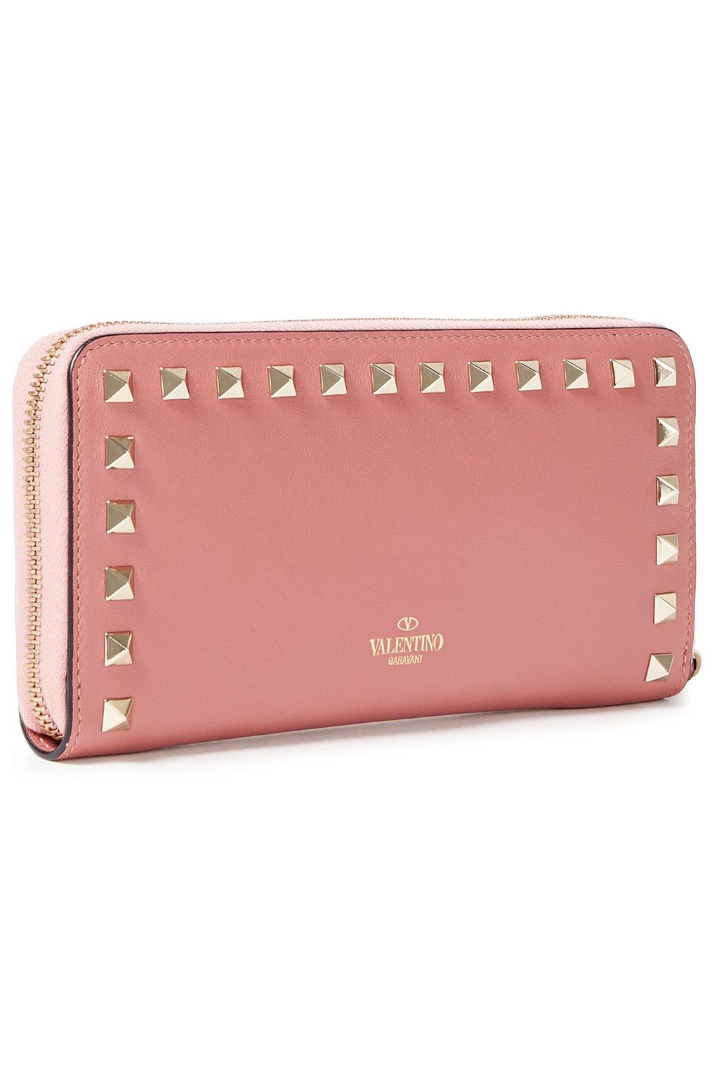 VALENTINO GARAVANI Rockstud leather wallet