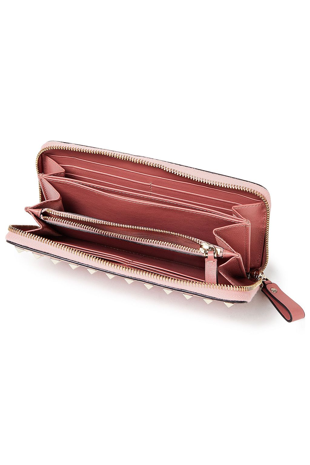VALENTINO GARAVANI Rockstud leather wallet