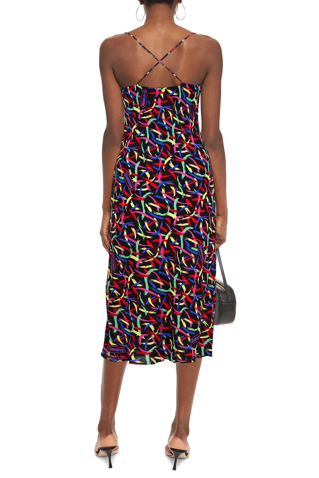 M MISSONI Printed crepe midi dress