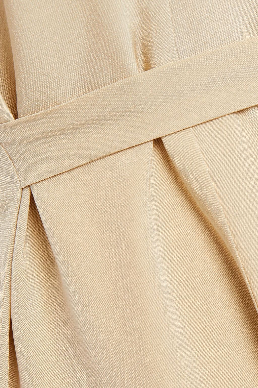 M MISSONI Ruffle-trimmed silk crepe de chine midi dress
