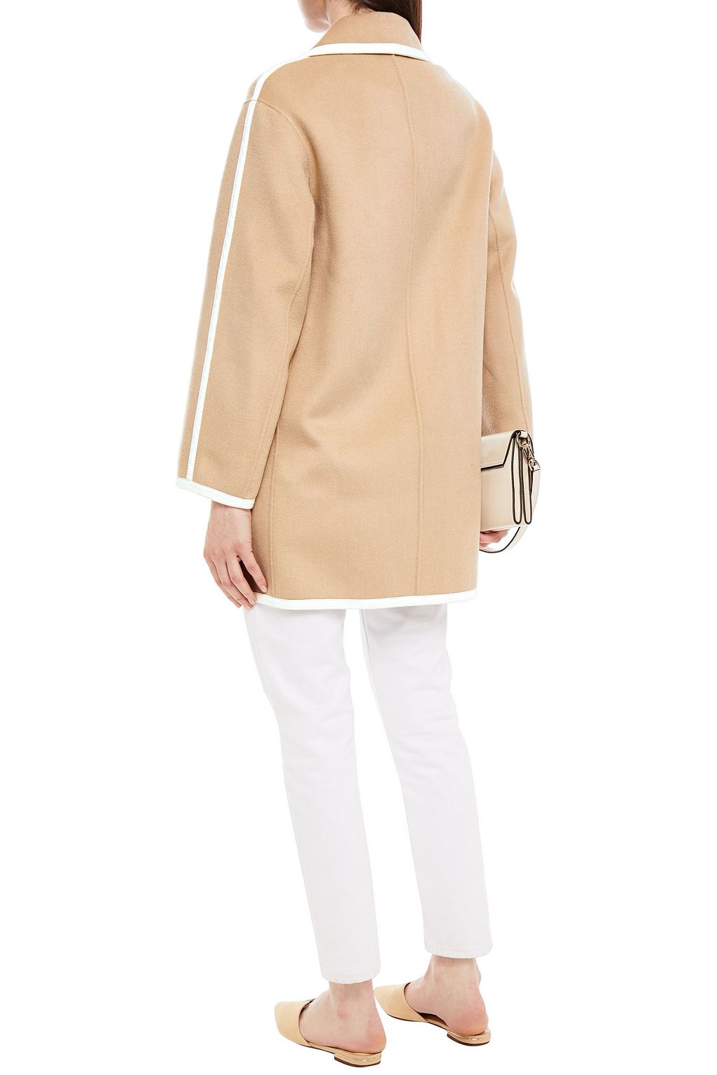 CLAUDIE PIERLOT Double-breasted wool-felt coat
