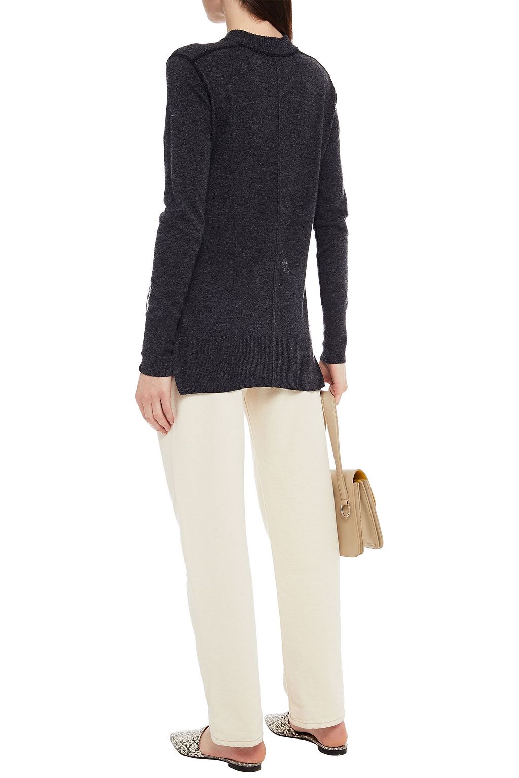 AUTUMN CASHMERE Mélange cashmere sweater