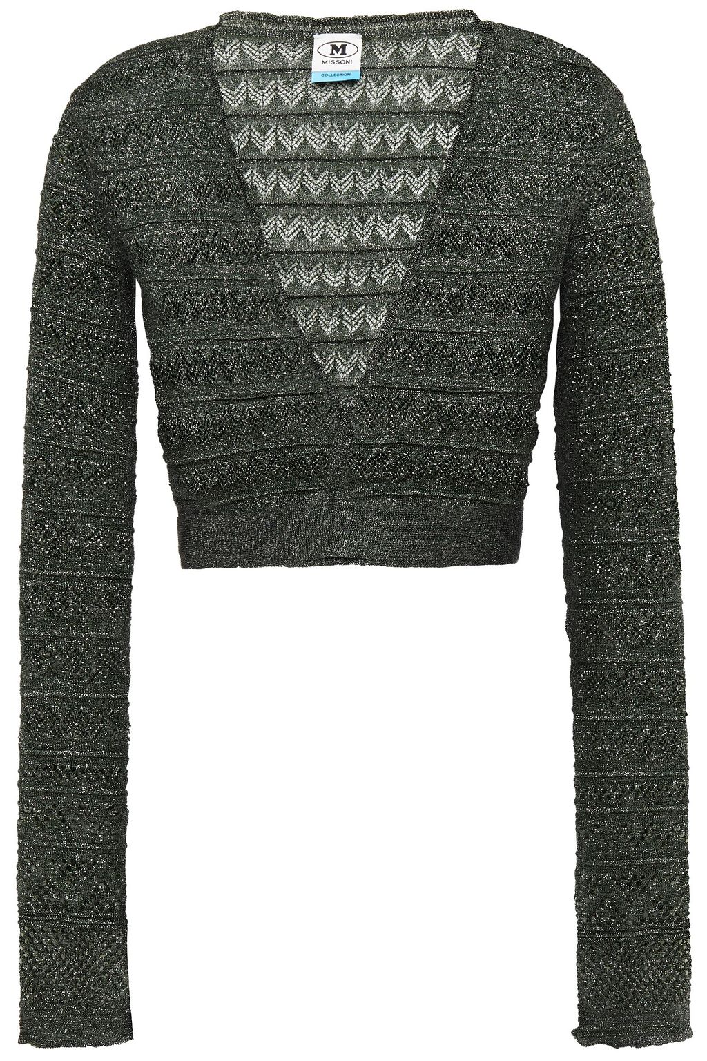 green wrap cardigan