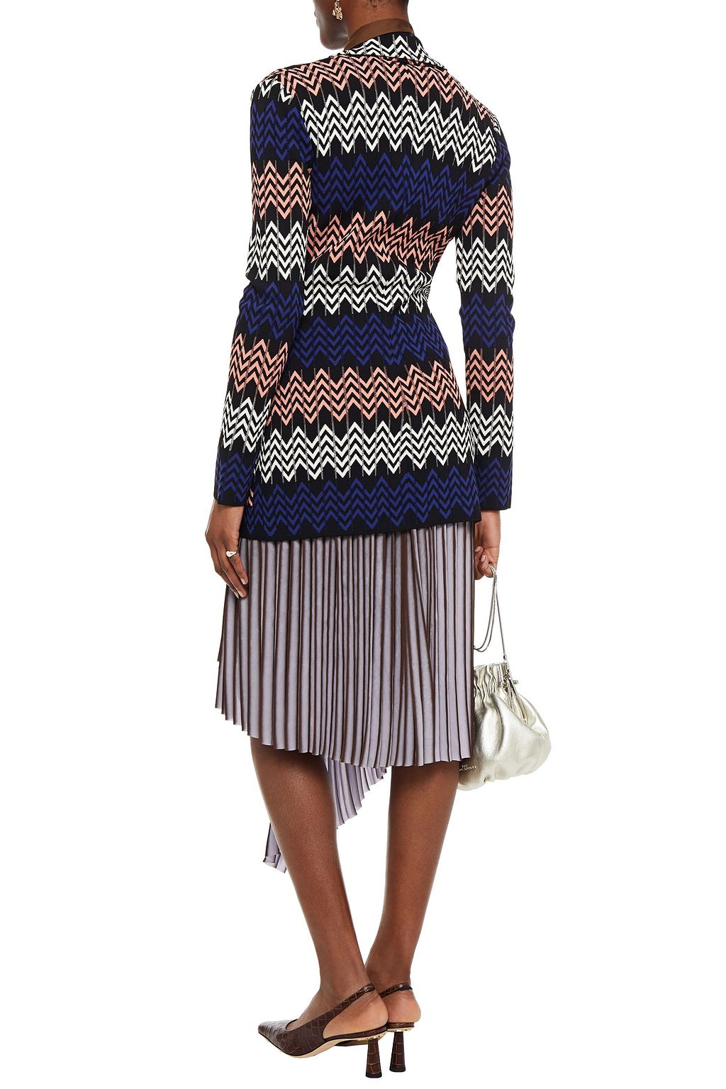 M MISSONI Crochet-knit blazer