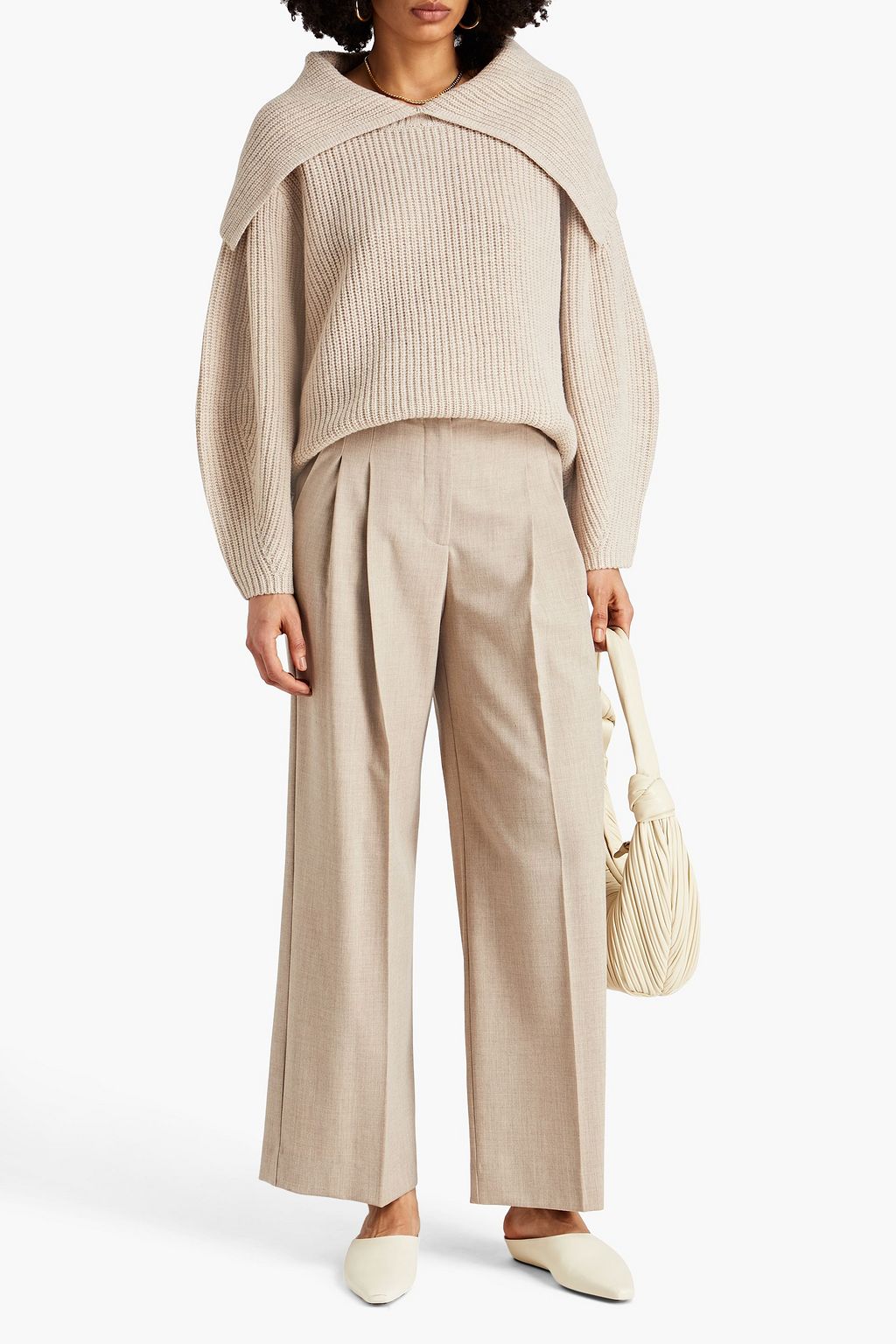 BY MALENE BIRGER Fevila ribbed wool sweater