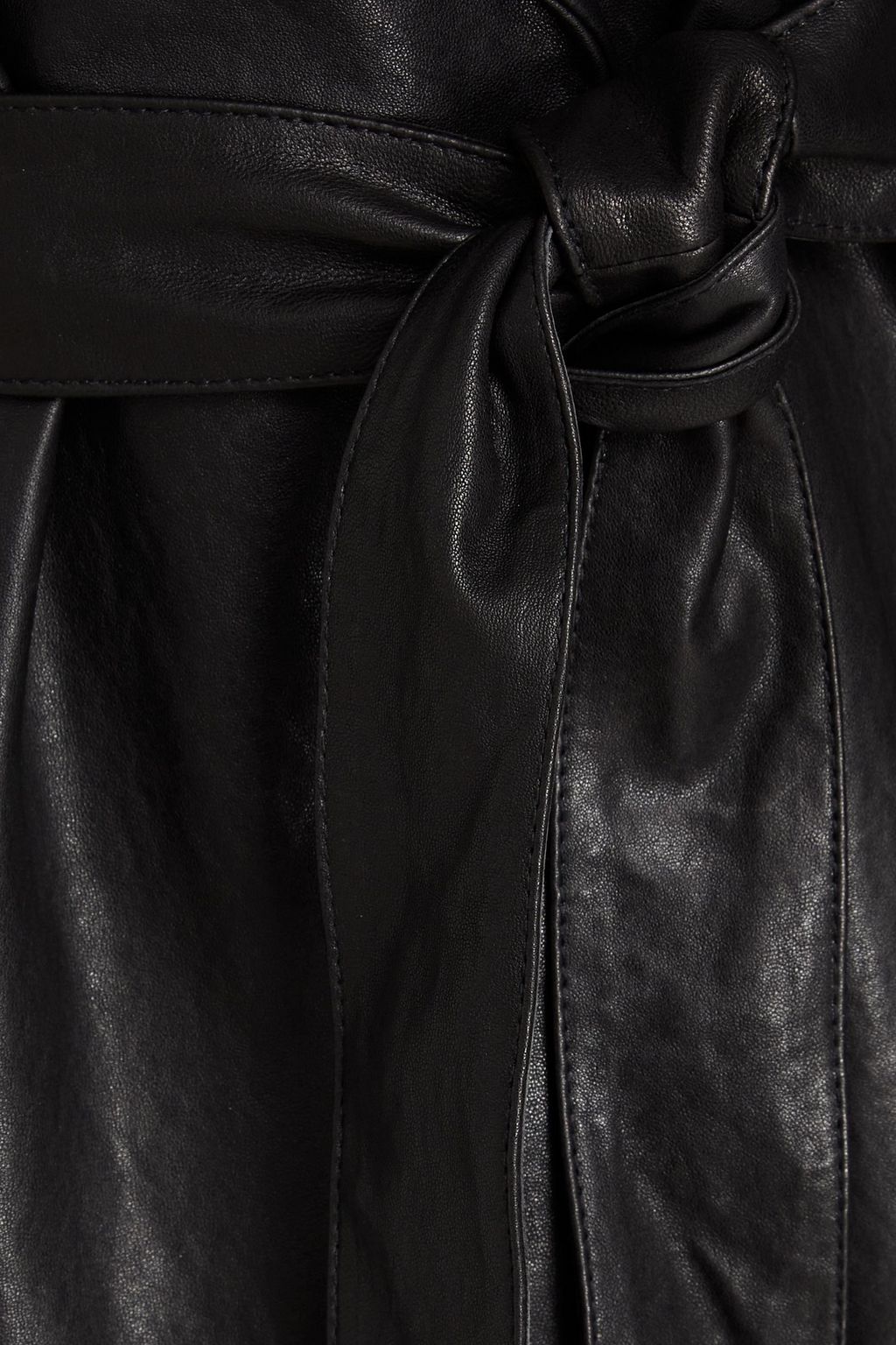 ENVELOPE1976 Perpignan belted leather trench coat