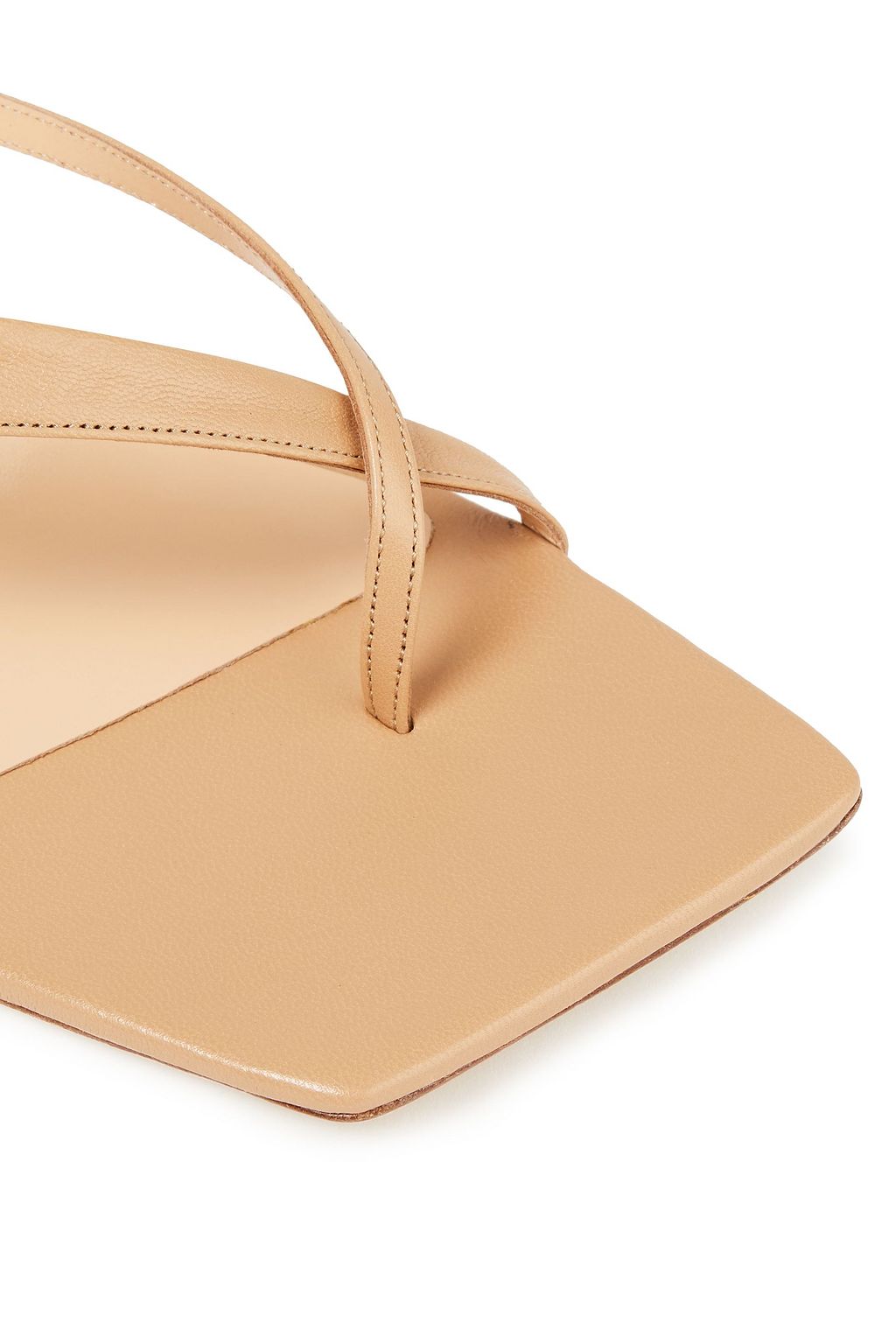 BY FAR Theresa grosgrain wedge mules