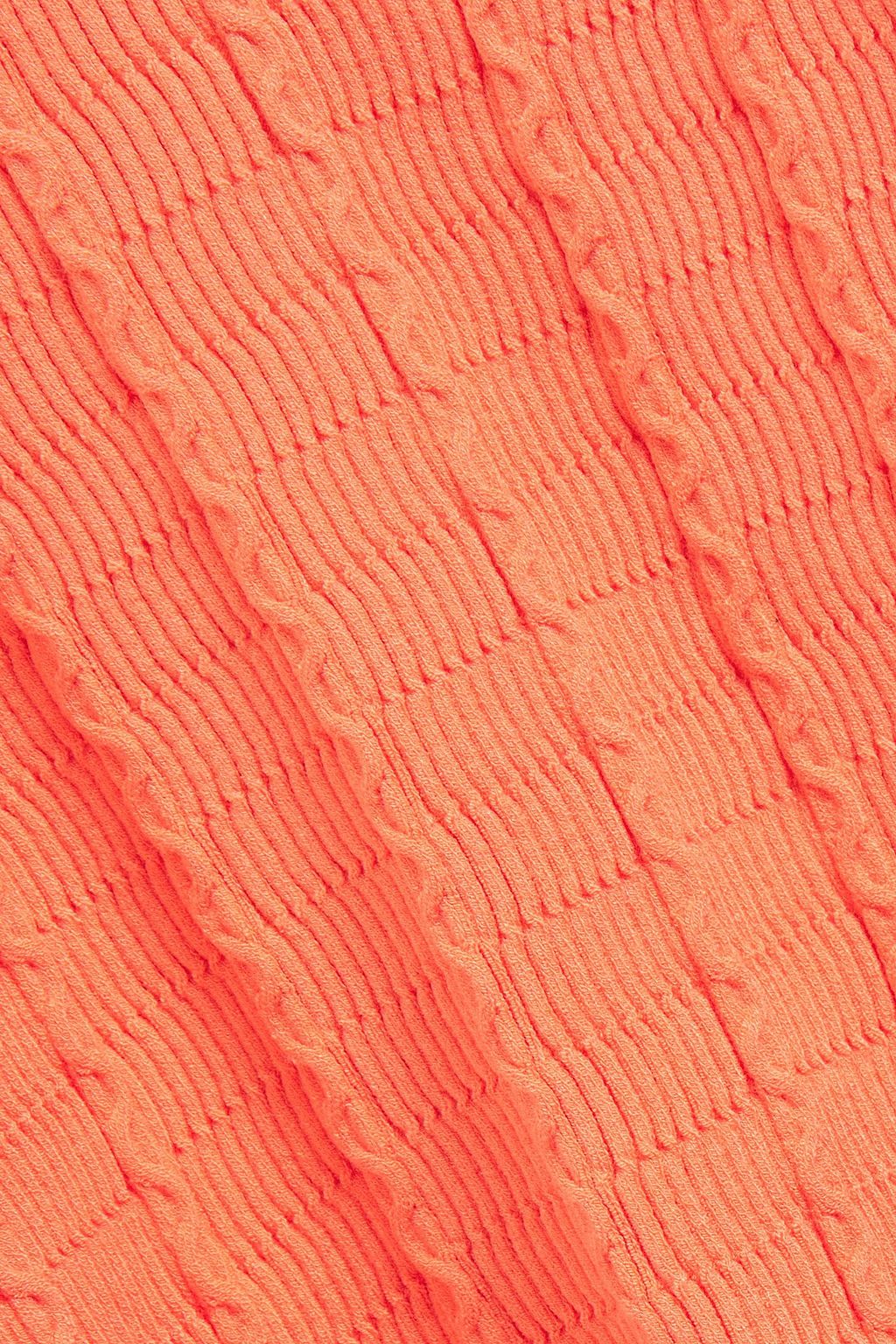 KENZO Pointelle and jacquard-knit sweater