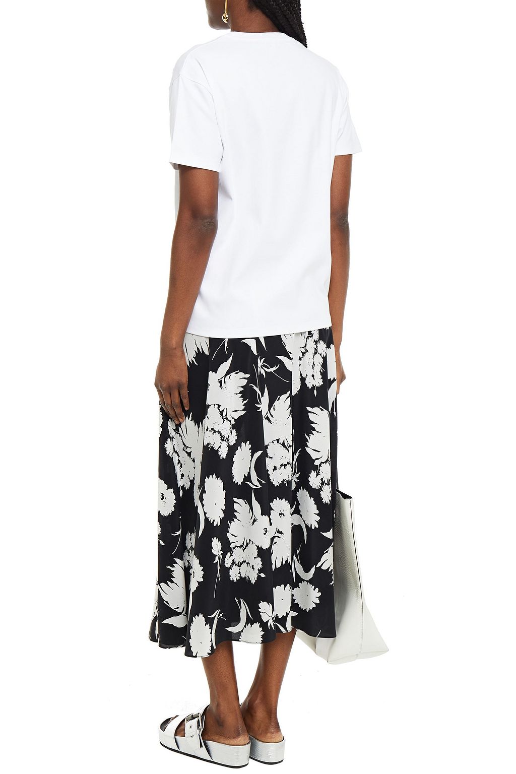 KENZO Embroidered cotton-jersey T-shirt