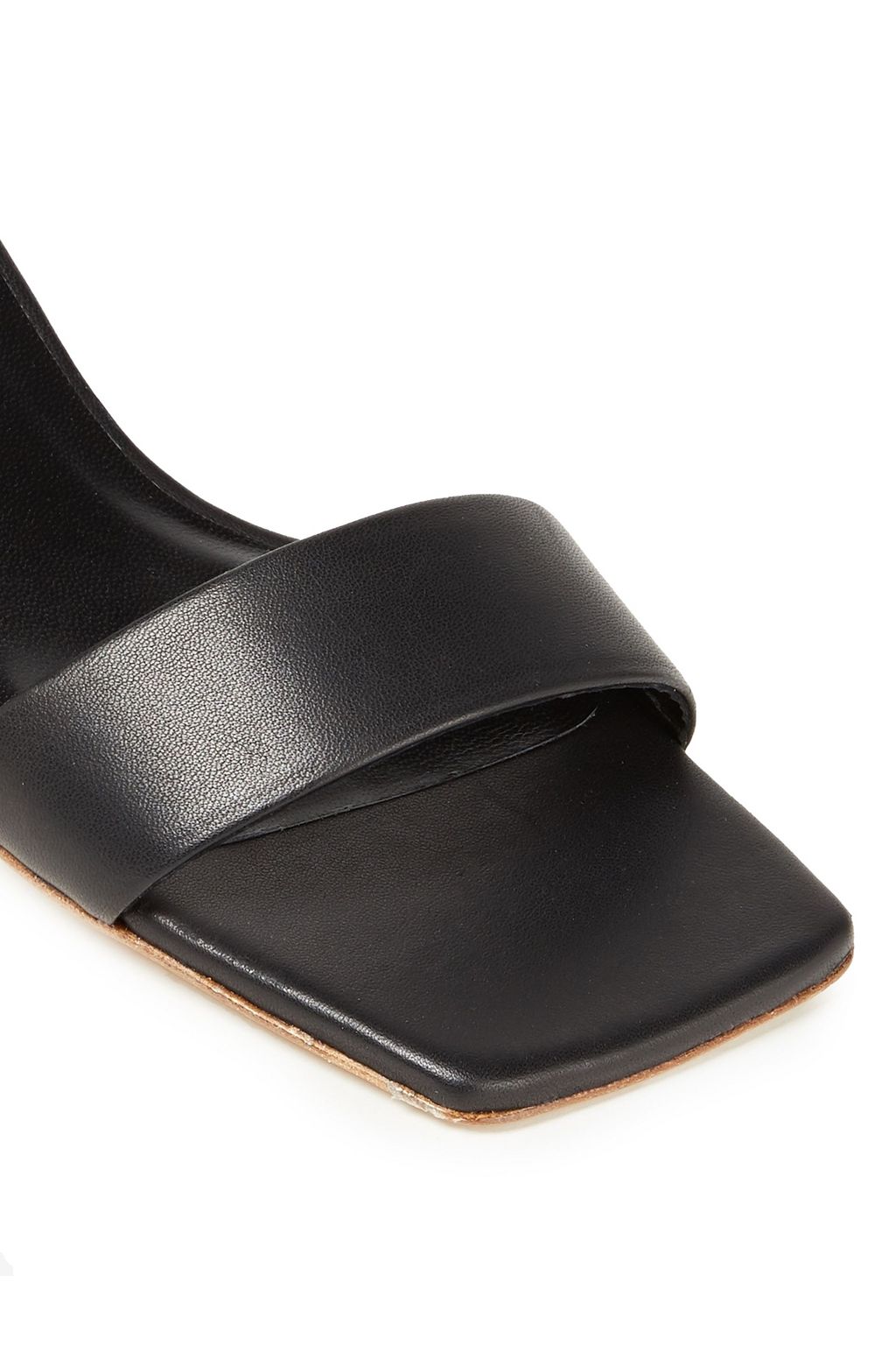 BY FAR Courtney leather mules
