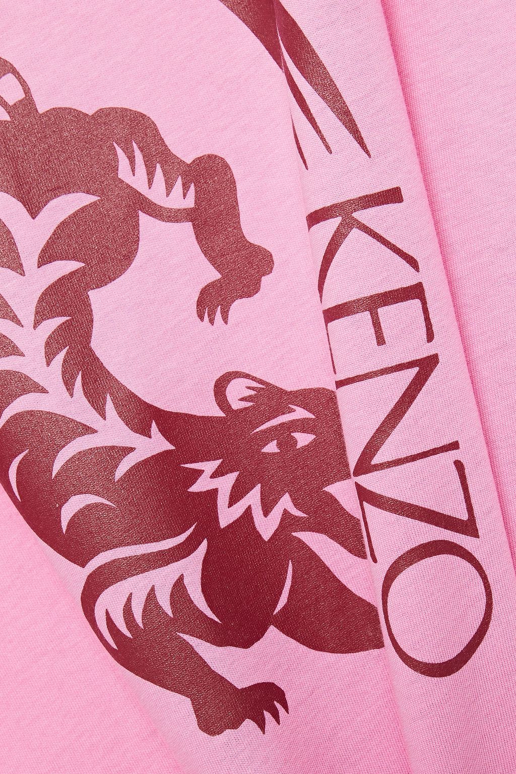 KENZO Printed cotton-jersey T-shirt