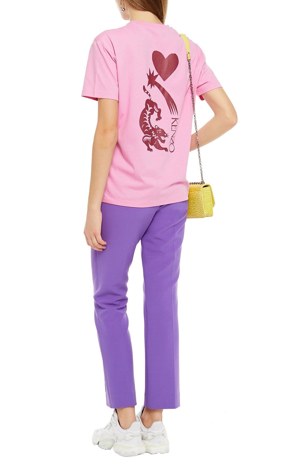 KENZO Printed cotton-jersey T-shirt