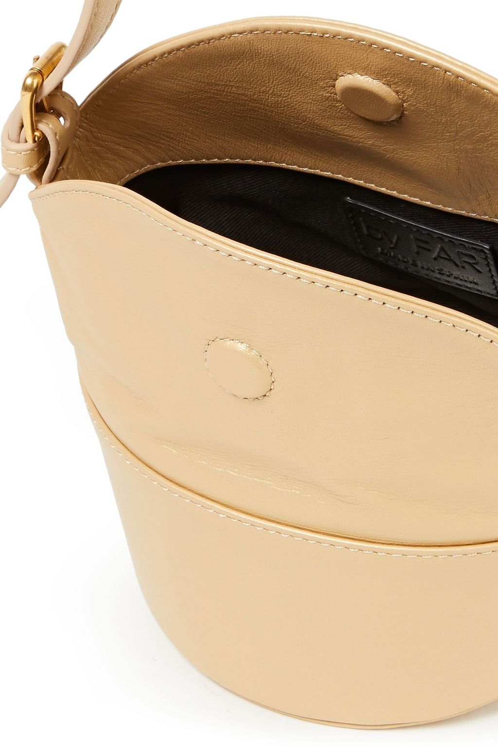 BY FAR Jamie leather shoulder bag