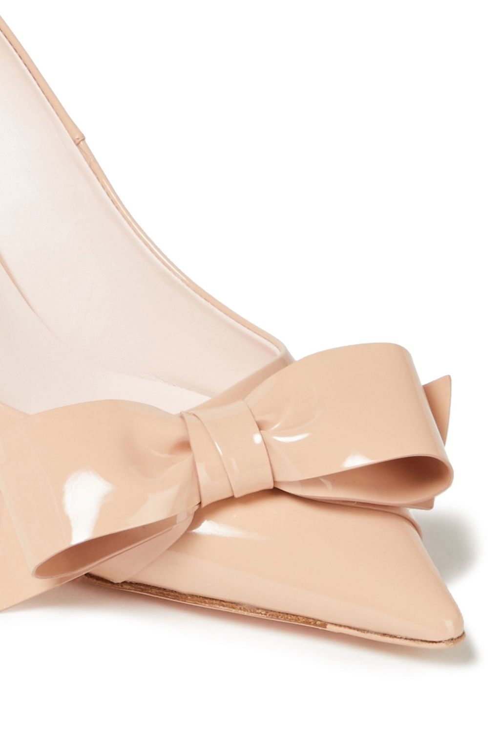 ROGER VIVIER Viv Bow patent-leather pumps