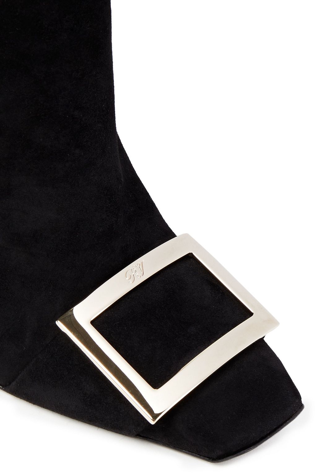 ROGER VIVIER Trompette suede ankle boots