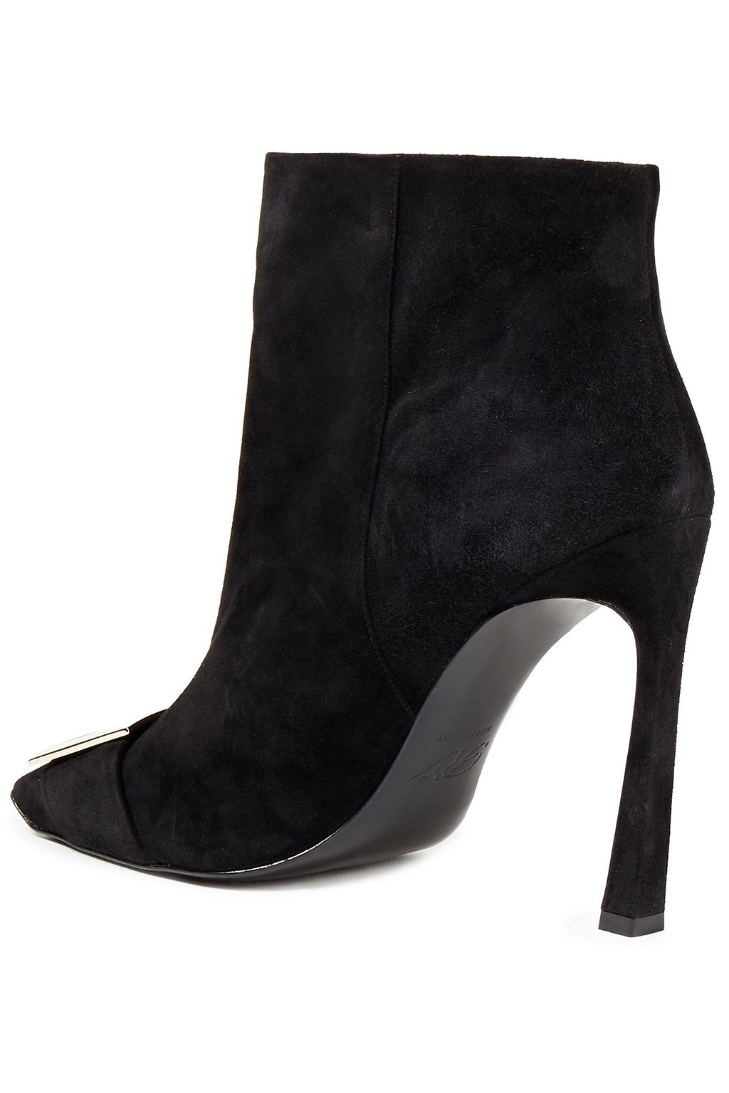 ROGER VIVIER Trompette suede ankle boots
