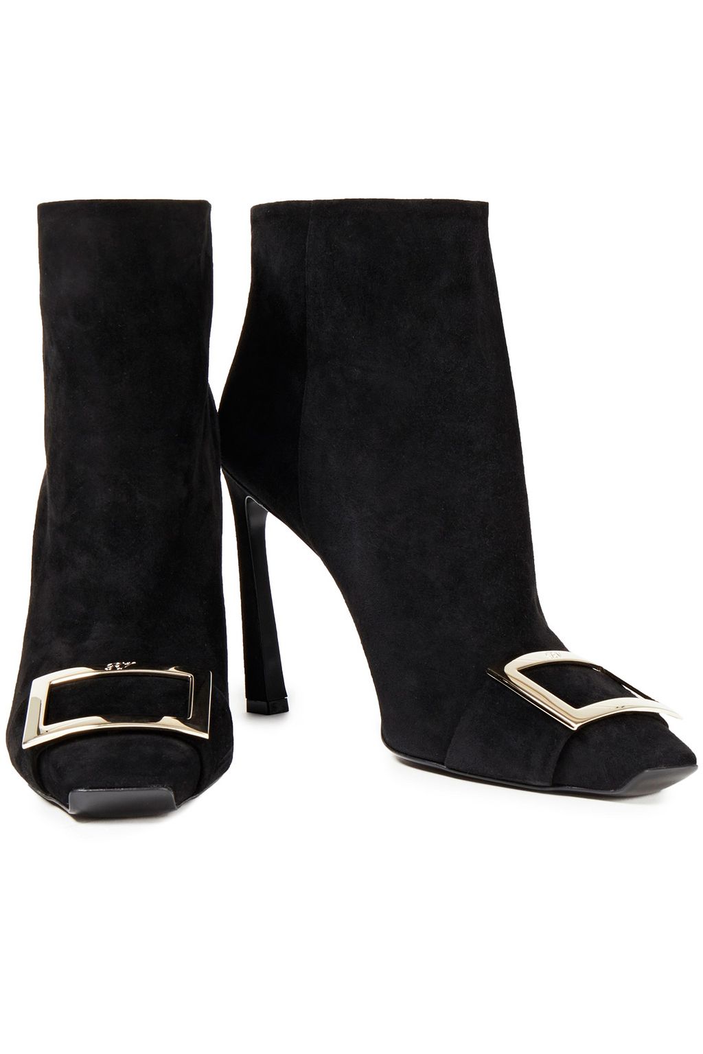ROGER VIVIER Trompette suede ankle boots