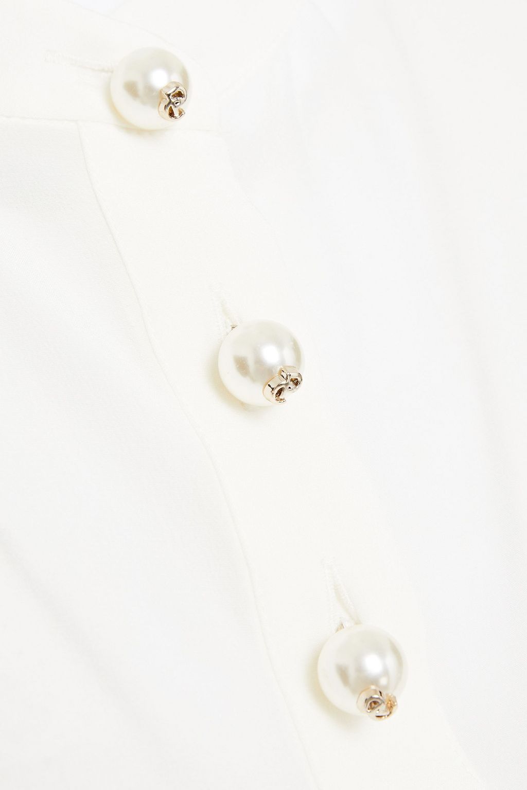 CLAUDIE PIERLOT Babouche silk crepe de chine top