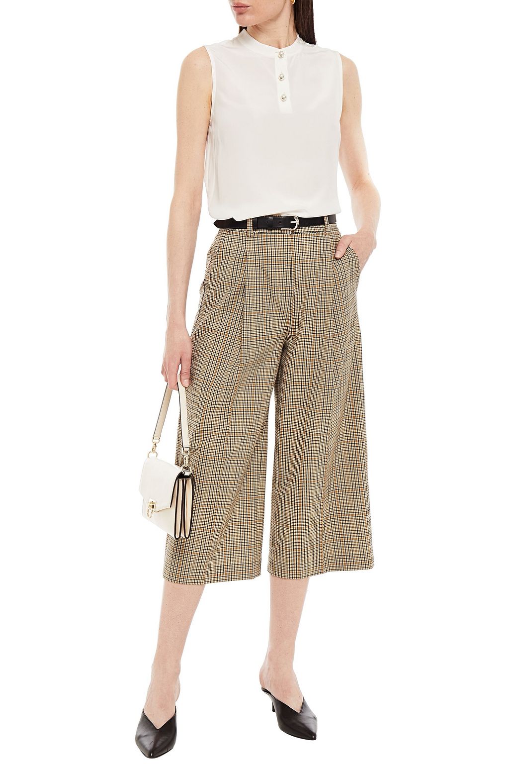 CLAUDIE PIERLOT Babouche silk crepe de chine top