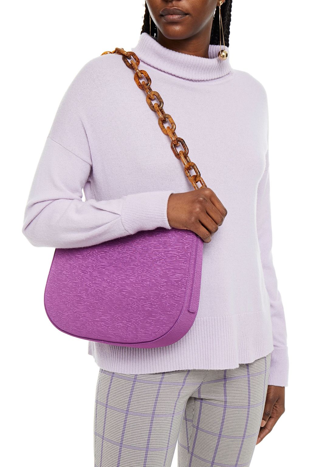 BY FAR Ottoman shoulder bag