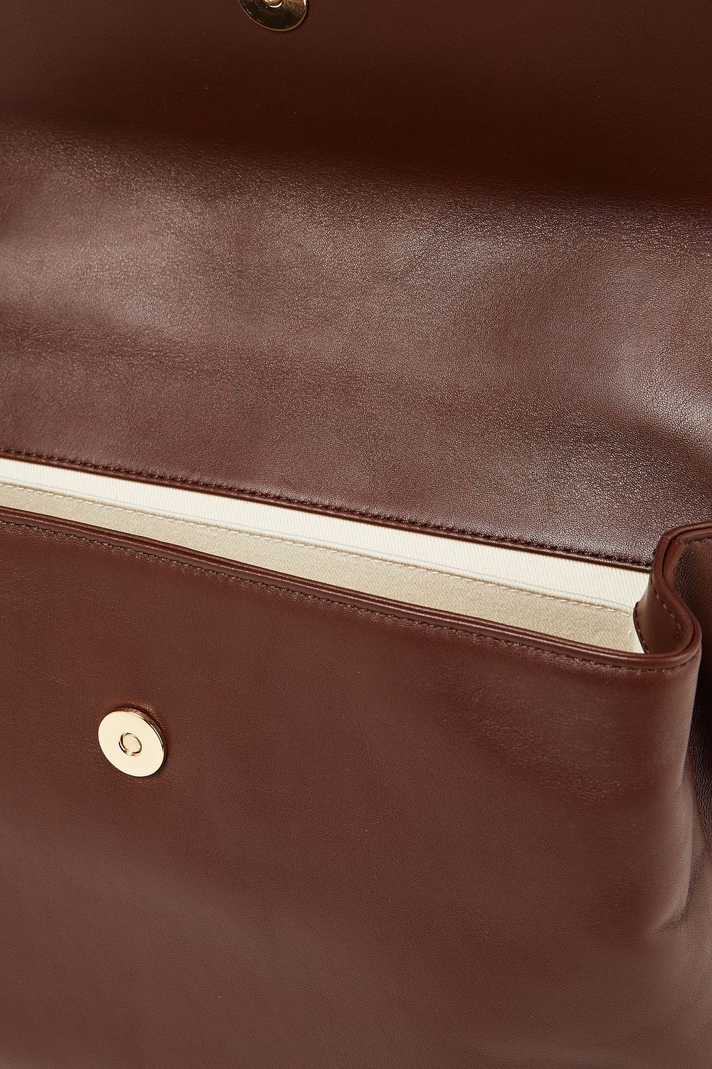 BY FAR Wood and leather tote
