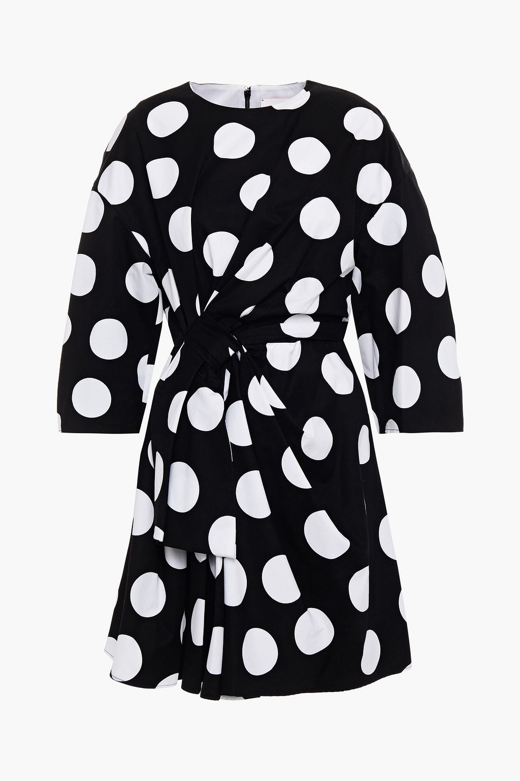 carolina herrera polka dot dress