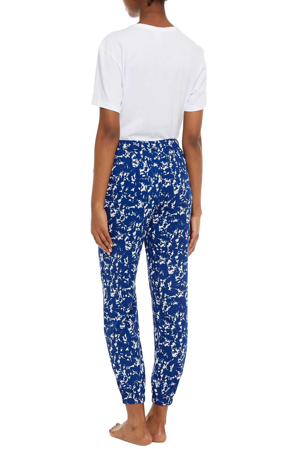CALVIN KLEIN Printed twill pajama pants